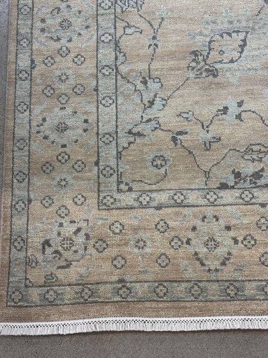 8'x10' Hand-Knotted Tibetan Ivory/Grey Area Rug – KB Rugs