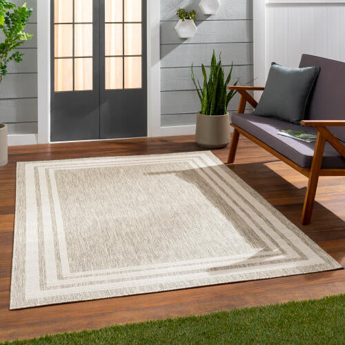 Livabliss Eagean Machine Woven Rug — Light Beige | EAG-2366