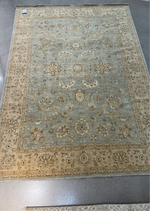 9’6x 13’1 Ziegler 100% Wool Hand Knotted Area Rug