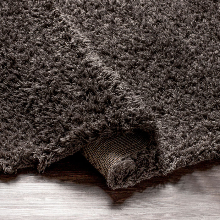 Angora Machine Woven Rug — Charcoal | ANG-2300