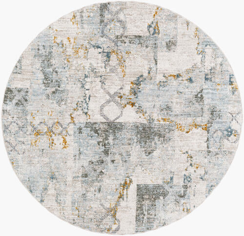 Livabliss Dresden Machine Woven Rug — Taupe / Multi | DRE-2301
