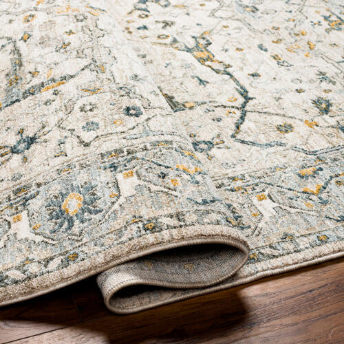 Livabliss Dresden Machine Woven Rug — Ivory / Mist | DRE-2309