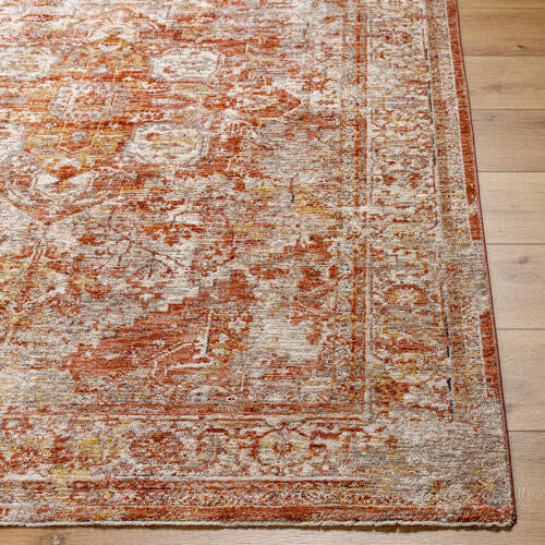 Livabliss Mirabel Machine Woven Rug — Dusty Coral / Beige | MBE-2304