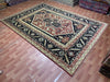 9'x12' Hand-Knotted Chobi Black/Multi Area Rug – KB Rugs