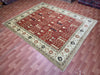 8'x10' Hand-Knotted Chobi Orange/Multi Area Rug – KB Rugs