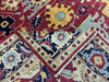 8'x10' Hand-Knotted Chobi Red/Navy Area Rug – KB Rugs