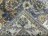 8'x10' Hand-Knotted Chobi Blue/Ivory Area Rug – KB Rugs