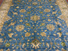 8'x10' Hand-Knotted Chobi Blue/Ivory Area Rug – KB Rugs