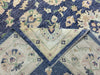 8'x10' Hand-Knotted Chobi Navy/Ivory Area Rug – KB Rugs