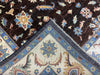8'x10' Hand-Knotted Chobi Brown/Multi Area Rug – KB Rugs
