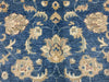 8'x10' Hand-Knotted Chobi Blue/Ivory Area Rug – KB Rugs