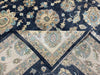 8'x10' Hand-Knotted Chobi Navy/Ivory Area Rug – KB Rugs