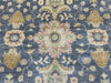 9'x12' Hand-Knotted Chobi Blue/Ivory Area Rug – KB Rugs