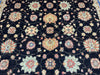9'x12' Hand-Knotted Chobi Black/Blue Area Rug – KB Rugs
