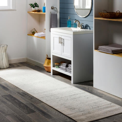 Livabliss Harput Machine Woven Rug — Light Gray / Ivory | HAP-1024