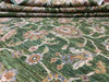 9'x12' Hand-Knotted Chobi Green/Ivory Area Rug – KB Rugs