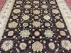 8'x10' Hand-Knotted Chobi Brown/Ivory Area Rug – KB Rugs