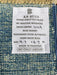 7'x10' Hand-Knotted Afghan Blue/Gold Area Rug – KB Rugs