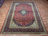 8'x10' Hand-Knotted Chobi Red/Multi Area Rug – KB Rugs