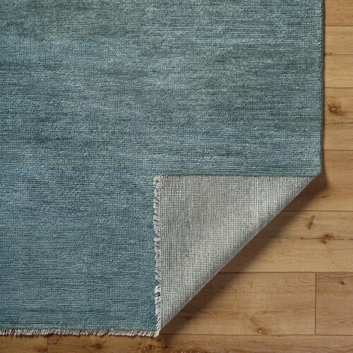 Epic Handmade Wool Rug — Teal / Slate | EPI-2305