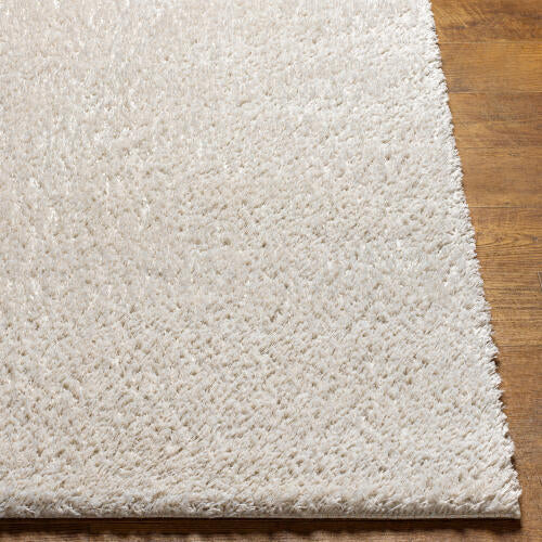 Cloudy Shag Machine Woven Rug — Off-White / Gray | CDG-2307