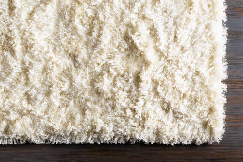 Ashton Handmade Plush Wool Blend Rug — Cream | ASH-1300 - construction