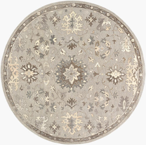 Caesar Handmade Wool Rug — Gray / Taupe | CAE-1197