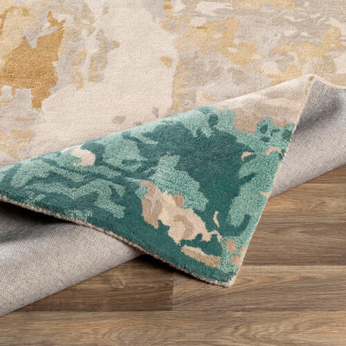 Kavita Handmade Rug — Coral / Sand | KVT-2305