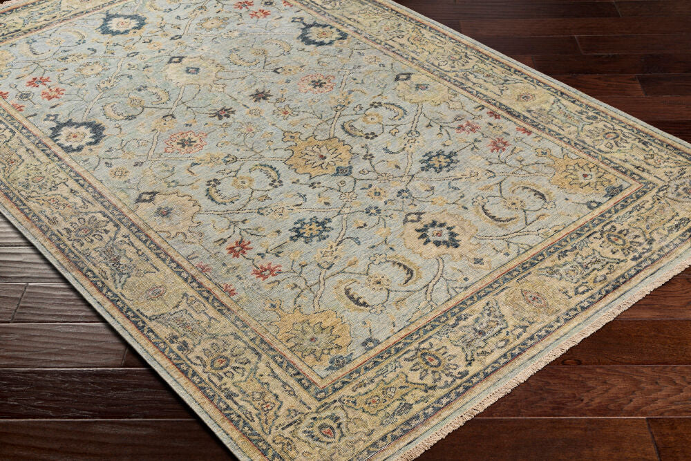 Anatolia Hand Knotted Rug — Olive / Tan | ANY-2300 - colour & pattern