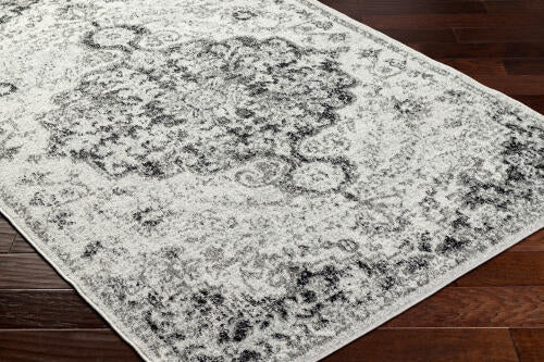 Livabliss  Harput Machine Woven Rug — Gray / Ivory | HAP-1061 - colour & pattern