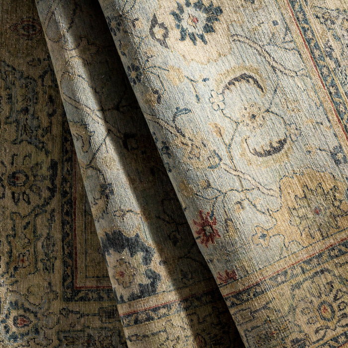 Anatolia Hand Knotted Rug — Olive / Tan | ANY-2300