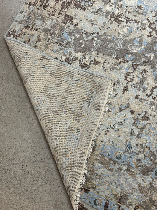 9'x12' Hand-Knotted Tibetan Blue/Grey Area Rug – KB Rugs