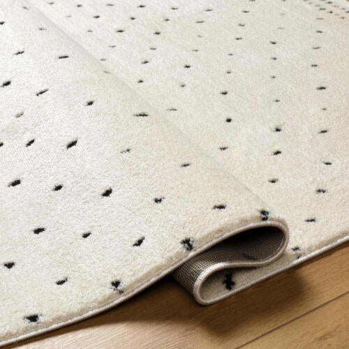 Livabliss Freud Machine Woven Rug — Ivory / Charcoal | FEU-2303