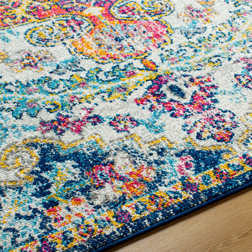 Livabliss Harput Machine Woven Rug — Multicolor Medallion | HAP-1000