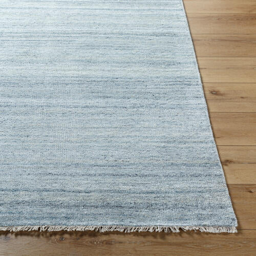 Epic Handmade Wool Rug — Metallic Silver / Oatmeal | EPI-2301