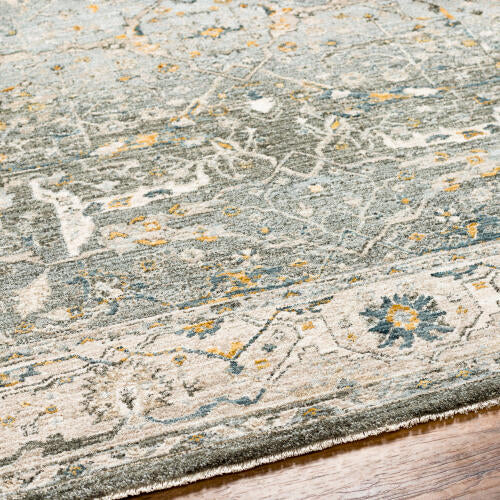 Livabliss Dresden Machine Woven Rug — Mist / Ivory | DRE-2310