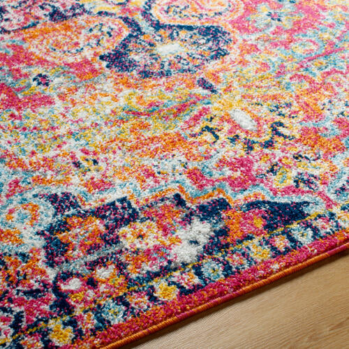 Livabliss Harput Machine Woven Rug — Multi / Orange | HAP-1062