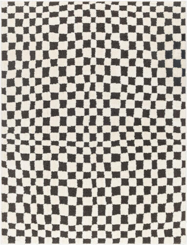 Livabliss Freud Machine Woven Rug — Ivory / Black | FEU-2302 - performance