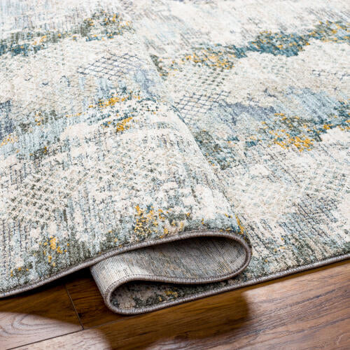Livabliss Dresden Machine Woven Rug — Mist / Blue | DRE-2303