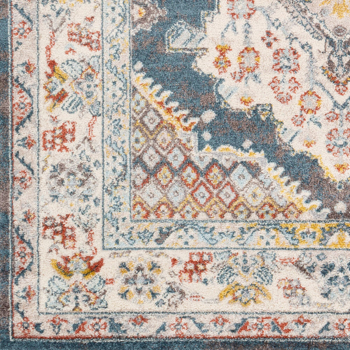 Ankara Machine Woven Rug — Ivory / Multi | AKR-2303