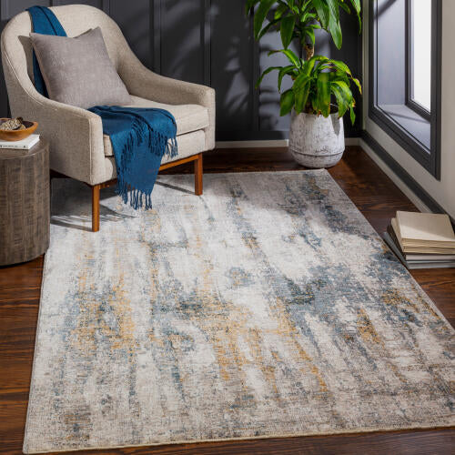 Livabliss Cardiff Machine Woven Rug — Ivory / Multi | CDF-2306 - colour & pattern