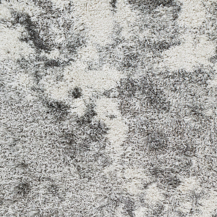 Alta Shag Machine Woven Rug — Off-White / Gray | ASG-2304