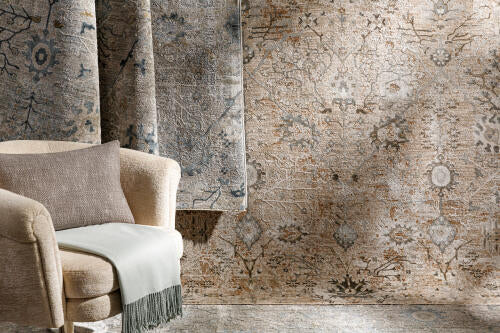 Brunswick Machine Woven Rug — Ivory / Sage| BWK-2316