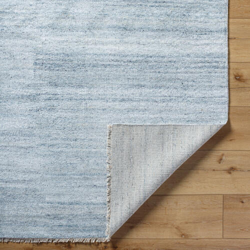 Epic Handmade Wool Rug — Metallic Silver / Oatmeal | EPI-2301