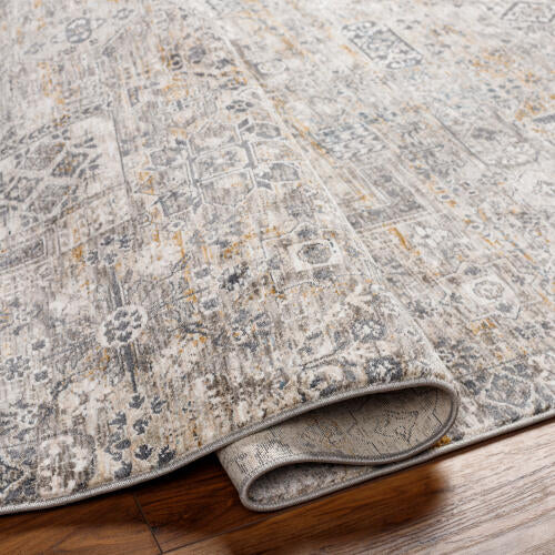 Livabliss Cardiff Machine Woven Rug — Gray / Taupe | CDF-2310 - construction