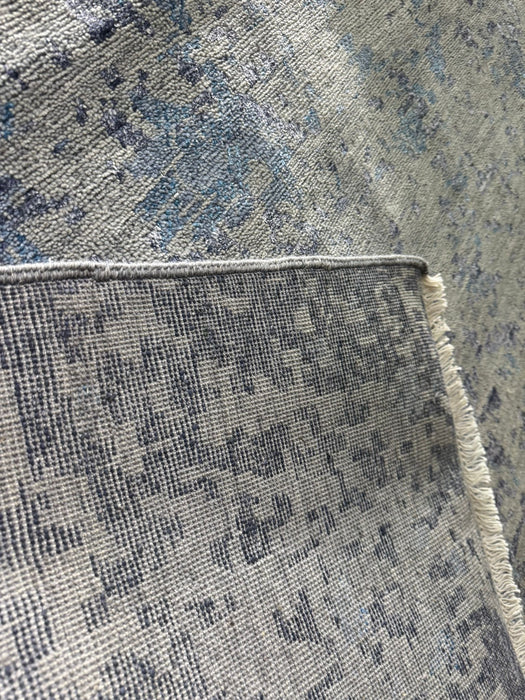8'x10' Hand-Knotted Nepali Blue/Grey Area Rug – KB Rugs