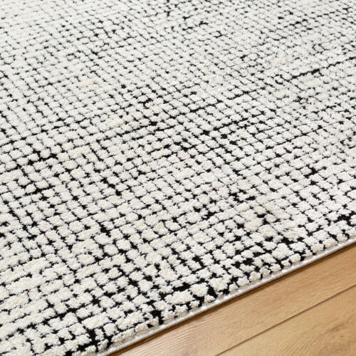 Livabliss Freud Machine Woven Rug — Ivory / Charcoal | FEU-2305