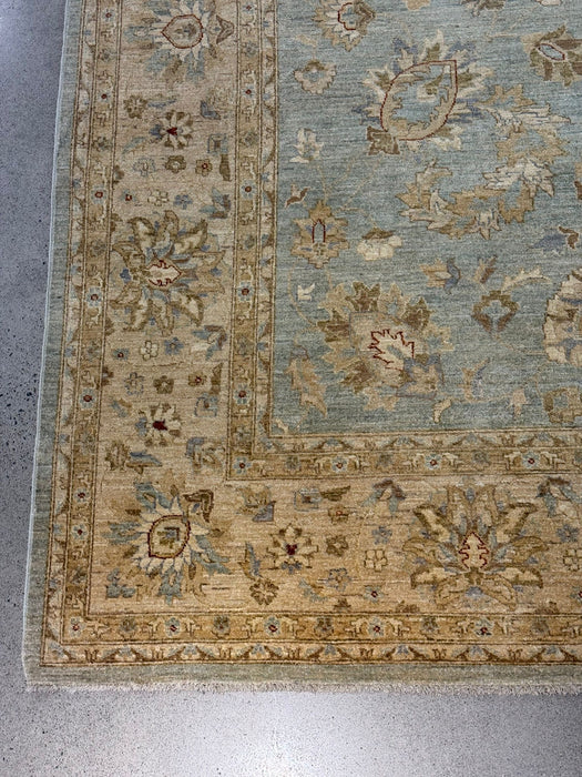 9’6x 13’1 Ziegler 100% Wool Hand Knotted Area Rug