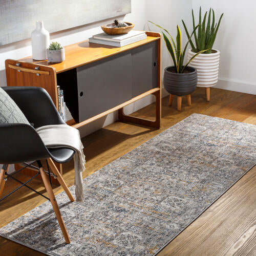 Livabliss Cardiff Machine Woven Rug — Gray / Taupe | CDF-2310
