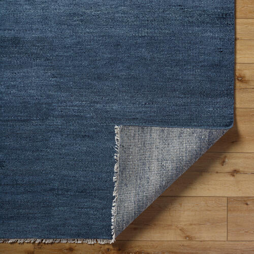 Epic Handmade Wool Rug — Navy | EPI-2311 - construction